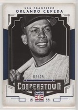 2015 Panini Cooperstown Blue 7/25 Orlando Cepeda #70 HOF 0c6