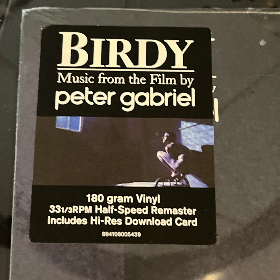 Peter Gabriel – Birdy LP SEALED 2022 180g 884108005439 Virgin Rock Electronic - Image 3 of 4