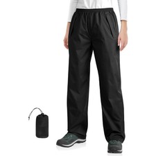 Damen Regenhose  winddicht leicht Outdoorhose Fahrrad Wandern Angeln