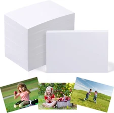 200 Sheets Photo Paper Glossy 4 X 6 Inch 200Gsm for Printer Picture White Photog