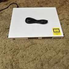 NEW Open Box Cisco 24x Gigabit / 4x SFP PoE+ Business Switch CBS350-24P-4X