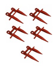 (5) 219191 BU215H Fits New Holland Mower Conditioner Double Pronged Guard 488