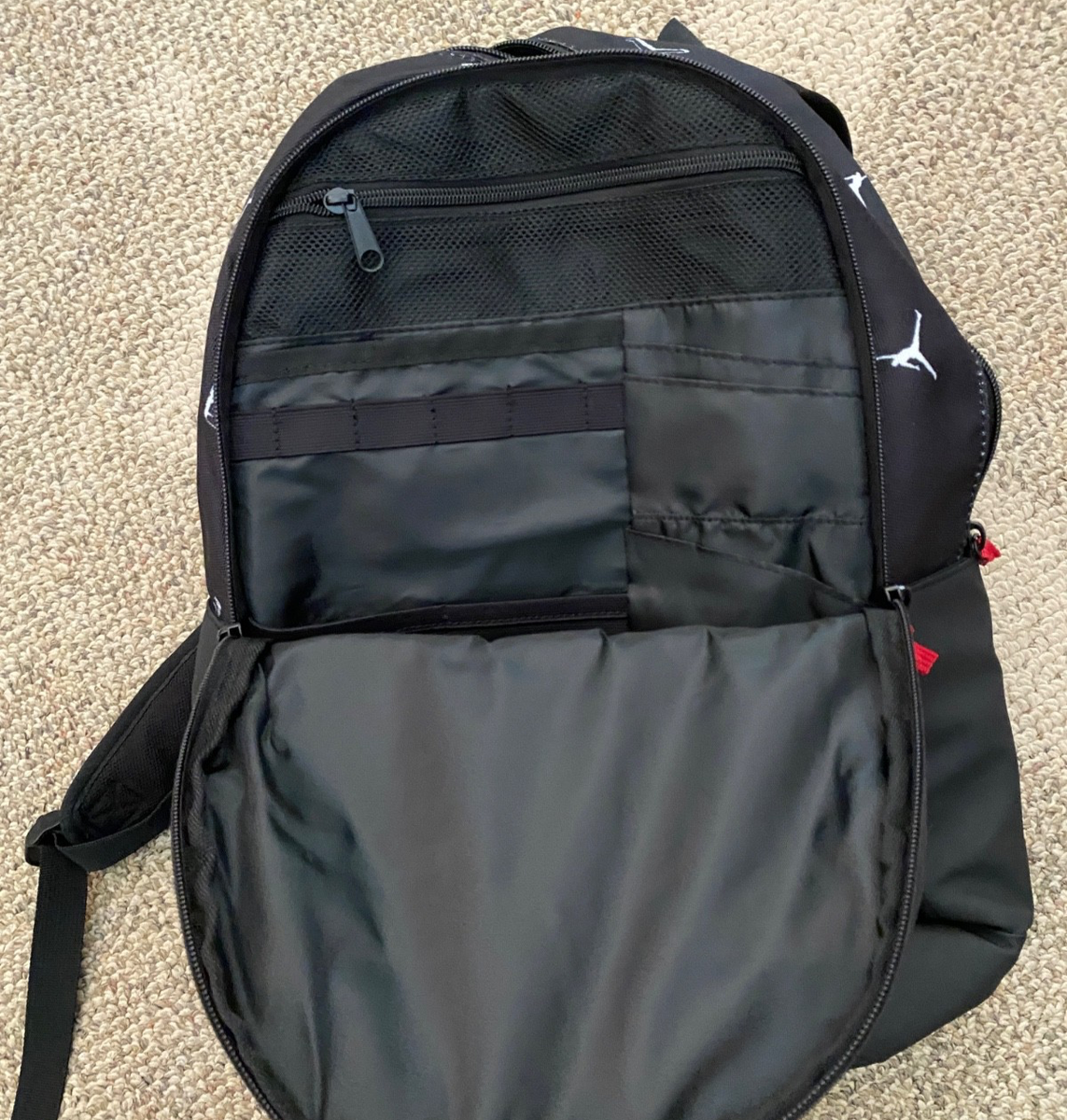 Jordan Nike Backpack Laptop School Bag Jumpman Essentials 9A0670