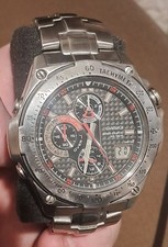 CASIO WAVE CEPTOR MEN'S TACHYMETER MULTI DIAL WATCH (MODEL WVQ-570DE-1AVER)