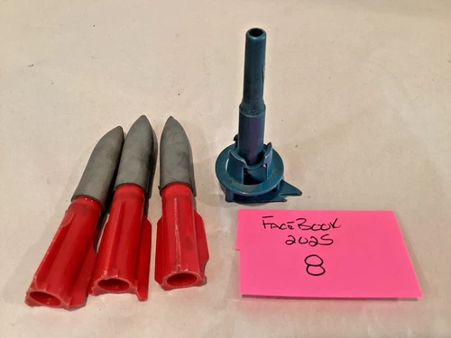 Vintage Marx Tom Corbett Space Academy playset accessories rockets