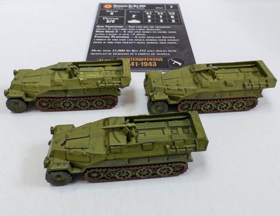 1x Romanian SdKfz 251 47/50 Counter Offensive Axis & Allies Miniatures