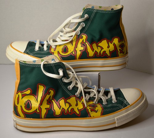 GOLF WANG CONVERSE CHUCK TAYLOR ALL STAR HIGH TOP MENS 11 WOMENS 13