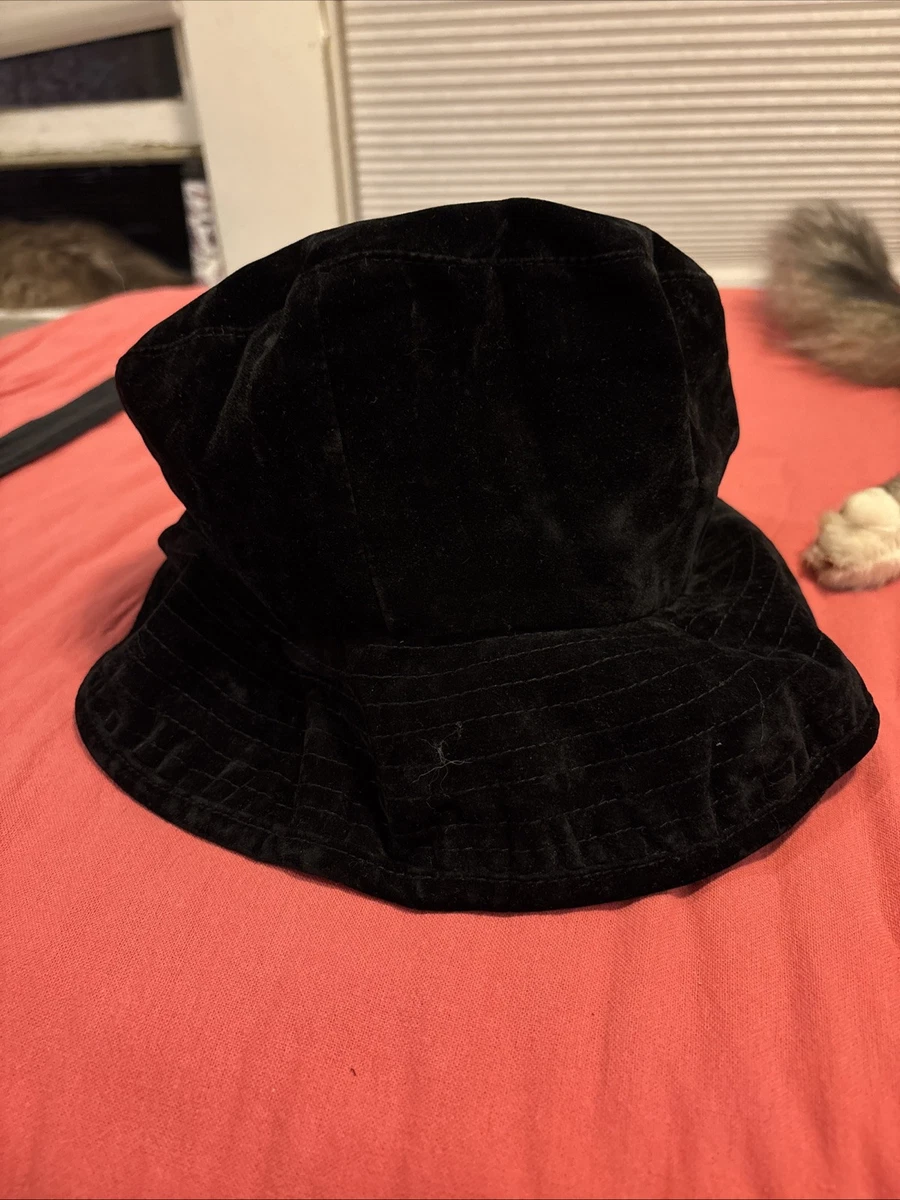 Bucket Black Velvet Vintage Hats for Women for sale | eBay display picture 3