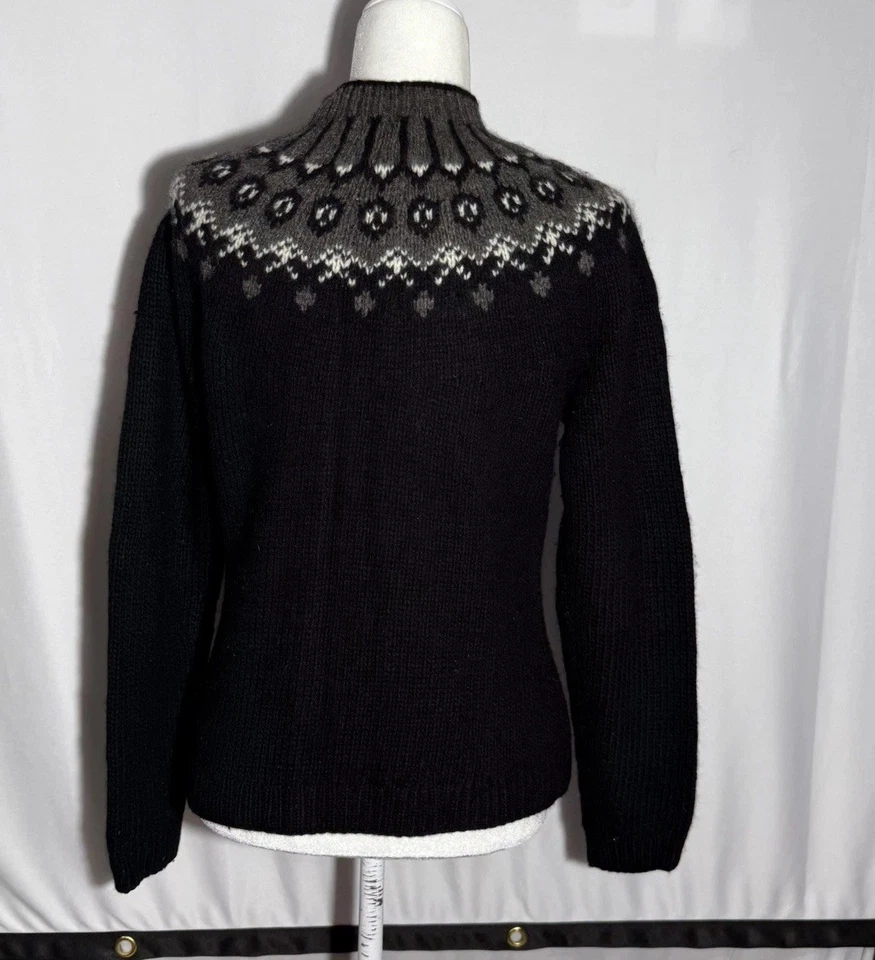 Suéter De Colección Ralph Lauren Para Mujer Islandia Isla Feria Exclusivo Tejido a Mano Pequeño Foto 2 de 4