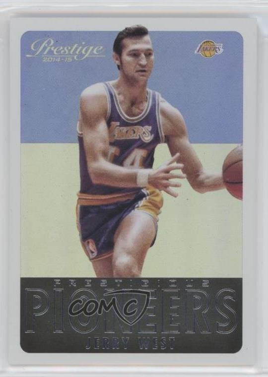 2014-15 Panini Prestige Prestigious Pioneers Premium Jerry West #10 HOF 2u3