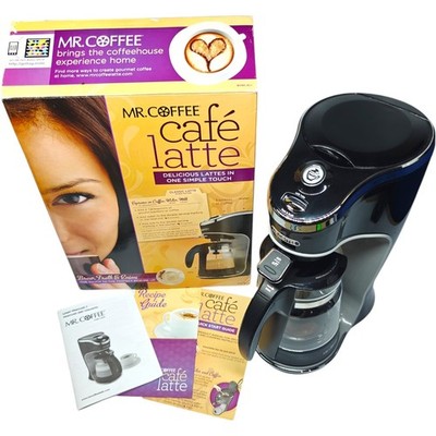 Mr Coffee Cafe Latte Maker & Milk Frother BVMC-EL1 DISCONTINUED - Used w/ Box &