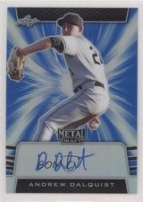 2019 Leaf Metal Draft Blue 16/30 Andrew Dalquist #BA-AD1 Auto fm0