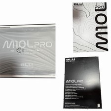 NEW BLU M10L Pro 10.1" Tablet 32GB - Black Unlocked 4G LTE Wi-Fi Bundle 2023
