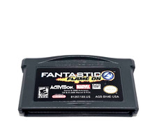Fantastic Four 4 Flame On for Nintendo Game Boy Advance GBA TESTED - SHIP FAST !