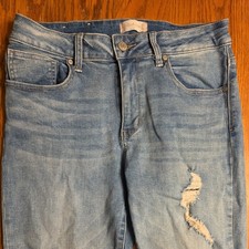 Altar'd State Jeans Woman's 27 Distressed Blue 40