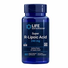 Super R-Lipoic Acid 60 Veg Caps 240 Mg