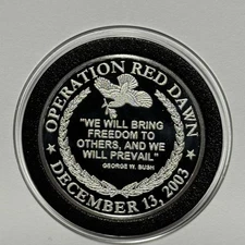 Operation Red Dawn Collector Rare Coin 1 Troy Oz .999 Fine Silver Round #222