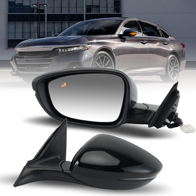 #ad Left Driver Side Mirror Compatible With Honda Accord 2018 2022 with Turn Signal $155.99