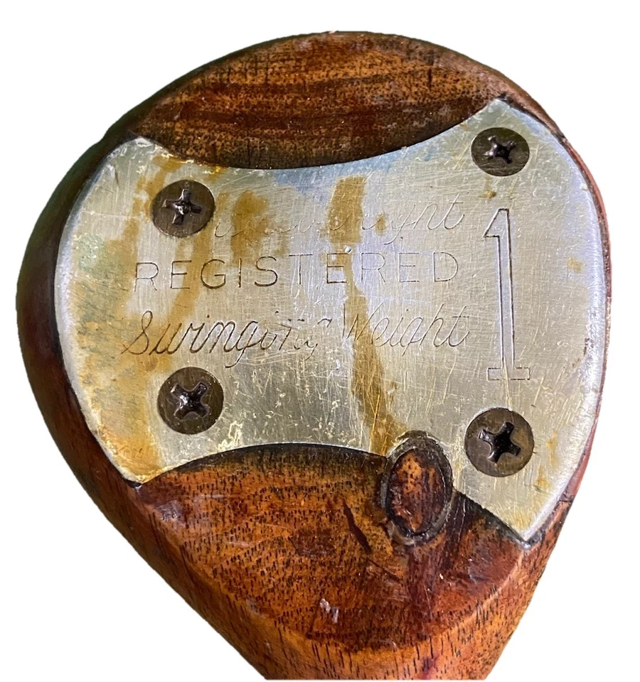 First Flight Persimmon 发球杆 右握 摇摆重量 注册 1 木质钢 42.5 HC — 第 2/4 张图片