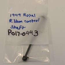 Royal Quiet De Luxe Typewriter Ribbon Control Shaft 1949 FREE SHIPPING thumbnail