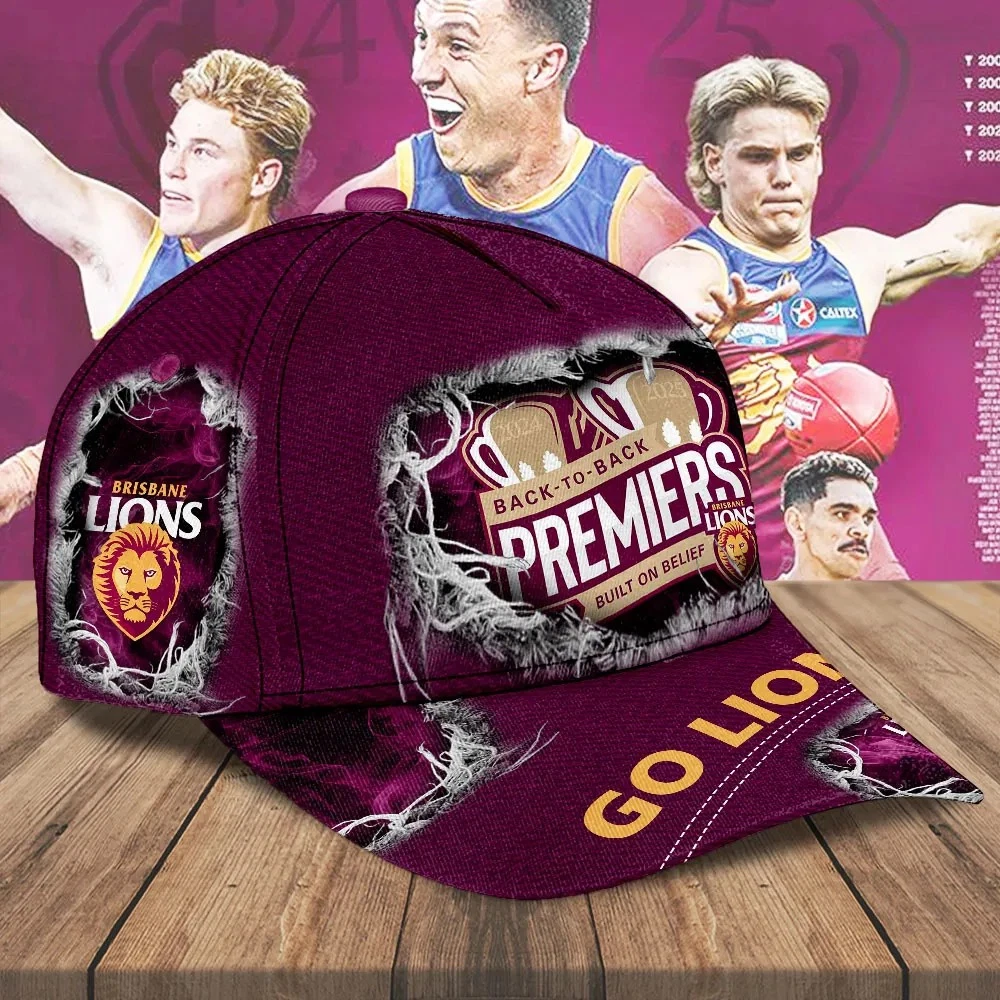 Lions Back To Back Premiers Classic Cap