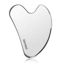Premium Metal Gua Sha Tool, 304 Stainless Steel for Face  Body, For Skin Tighte
