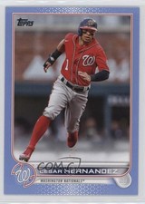2022 Topps Update Father's Day Powder Blue 7/50 Cesar Hernandez #US299 0u0