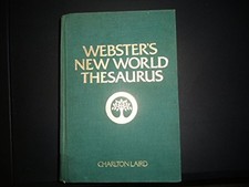 Webster's New World Thesaurus