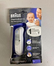 Braun ThermoScan 5 Digital Ear Thermometer For Infant Children Adults