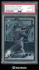 2018 TOPPS CHROME #193 RONALD ACUNA JR. NEGATIVE REFRACTOR RC ROOKIE PSA 10