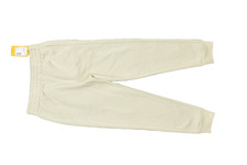 Carhartt Kids Fleece Logo Sweatpants Taper Logo Size S 8/10 Beige NEW CK8429