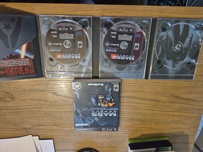 PS3 Playstation 3 Mass Effect Trilogy EA Bioware MISSING DISC 1