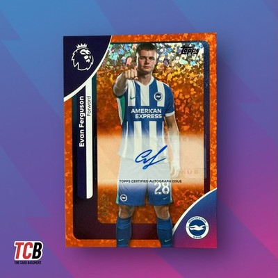 Topps Premier League 2026 - Evan Ferguson Orange Sparkle Autograph /25