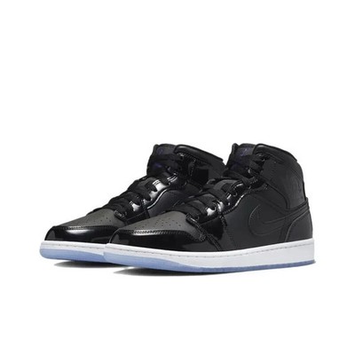 Air Jordan 1 Mid SE Men's Sz 11.5 Black/Dark Concord-White DV1308-004 Fast Ship