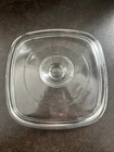 Pyrex Vintage Square Glass Casserole Dish Lid A-7 Replacement
