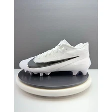 Nike Vapor Edge Elite 360 2 Mens Sz 11.5 White Black Football Cleats FZ4268-100