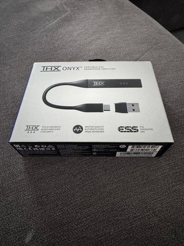 THX Onyx Portable DAC / Headphone Amplifier [ESS ES9281PRO] Excellent Condition