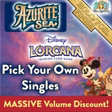 VOLUME DISCOUNT!💥Lorcana - Azurite Sea: Foil Singles  🏴‍☠️ 💥