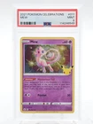 MEW 2021 POKEMON CELEBRATIONS #011/025 HOLO RARE PSA 9 MINT Q1345
