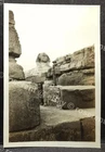 WW2 Egypt  the Sphinx from the Alabaster Tomb 1942 - RAF C/pl's photo 9 by 6cm