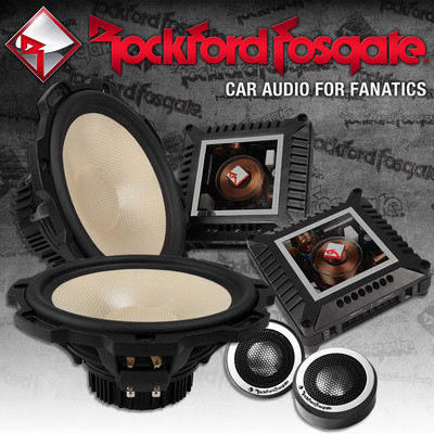 Rockford Fosgate Power T3 T3652-S 16,5cm 2 Wege High End Kompo Lautsprecher Set