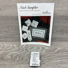 The Victoria Sampler Noel Sampler Bellpull with Accessory Pack