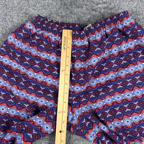 LL Bean Pajama Pants Kids Size L Purple Elastic Waist Lounge Sleepwear Boys - Picture 5 of 8