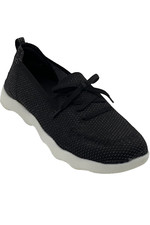 Skechers Massage Fit Lite Washable Vegan Slip-Ons Unforgettable Black