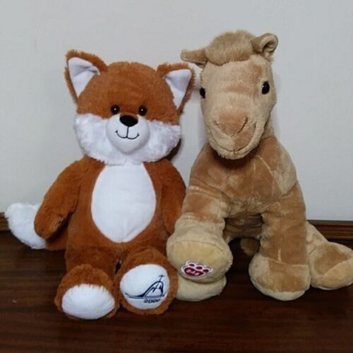 Build a Bear Workshop Way of Lights Fox & Camel Plush 2019 2020 Stuffed Animal - Picture 1 of 9