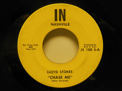 Rare! Lloyd Stokes: This Is My World / Chase Me, 45 RPM VG (D6)