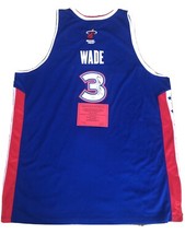 Dwyane Wade Miami Heat 1st All-Star Game 2005 Autographed Signed Jersey COA HOF