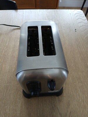Cooks 2 slice stainless steel toaster 