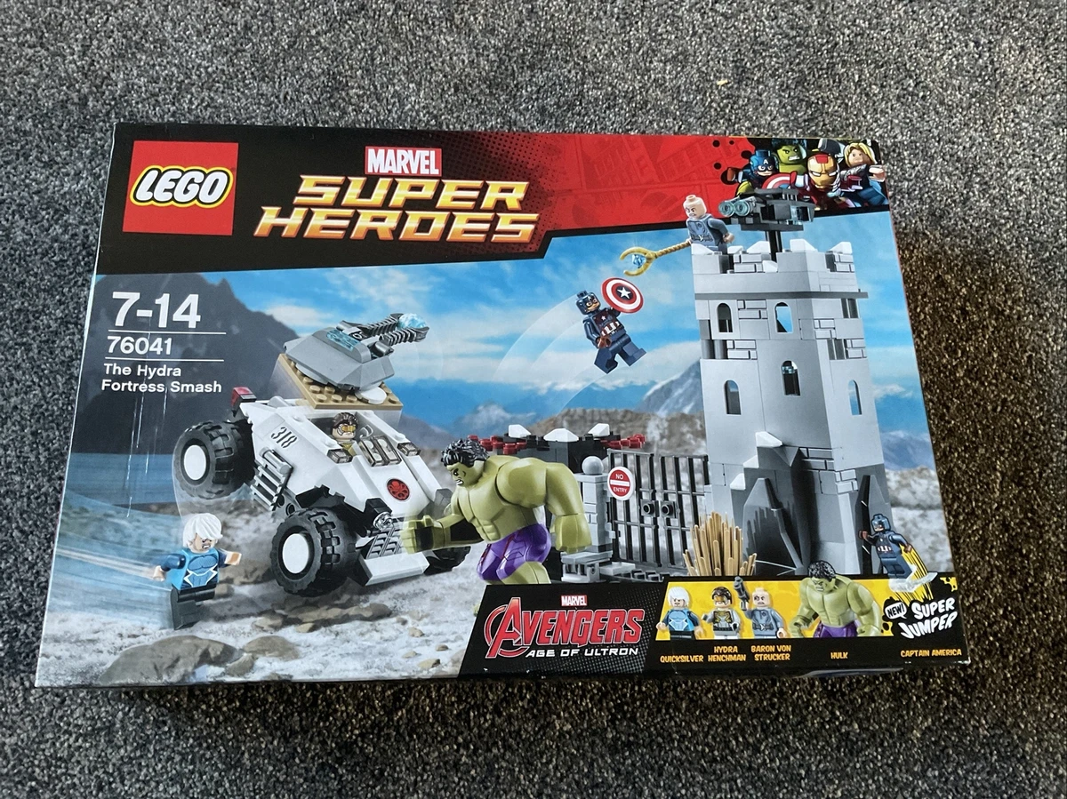 BNIB Lego Set 76041. Marvel Super Heroes The Hydra Fortress Smash