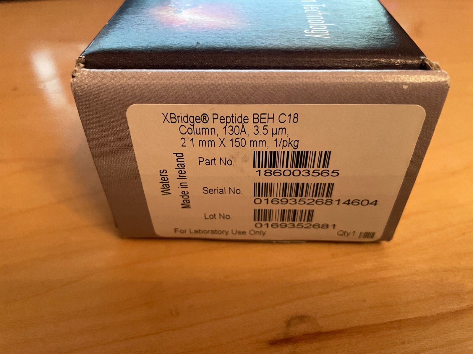 new Waters XBridge Peptide BEH C18 Column 3.5 µm, 2.1
